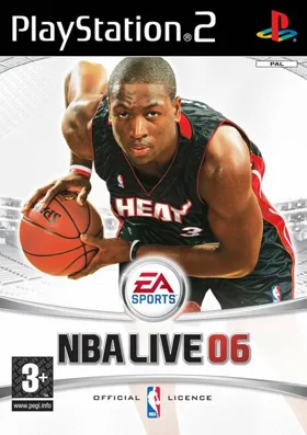 NBA Live 06 box cover front